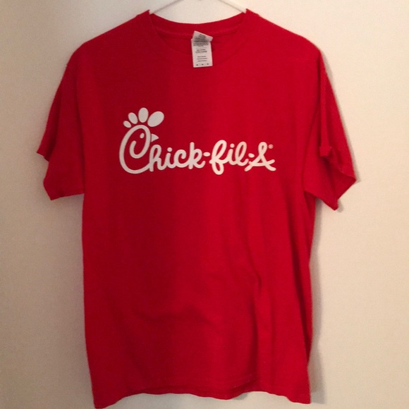 Gildan | Shirts | Red Chickfila Tshirt 